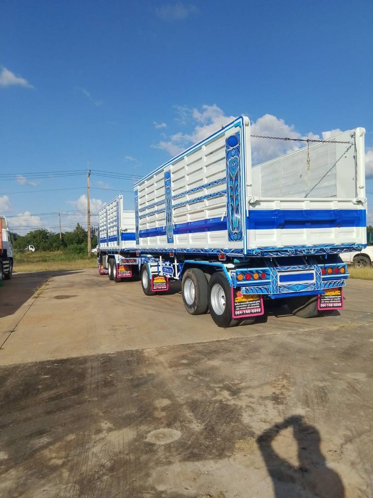 ต้องการขายแม่ลูกดั้มปี 61 360 แรง พ่วง 3 เพลา สภาพสวย ยางใหม่ 22 เส้นสนใจติดต่อ 064-1466546 ต้องการขายแม่ลูกดั้มปี 61 360 แรง พ่วง 3 เพลา สภาพสวย ยางใหม่ 22 เส้นสนใจติดต่อ 064-1466546