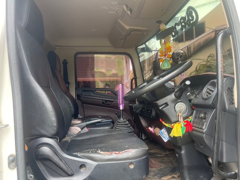 6ล้อ HINO FC9J 175 ปี 63 กระบะคอกสูง