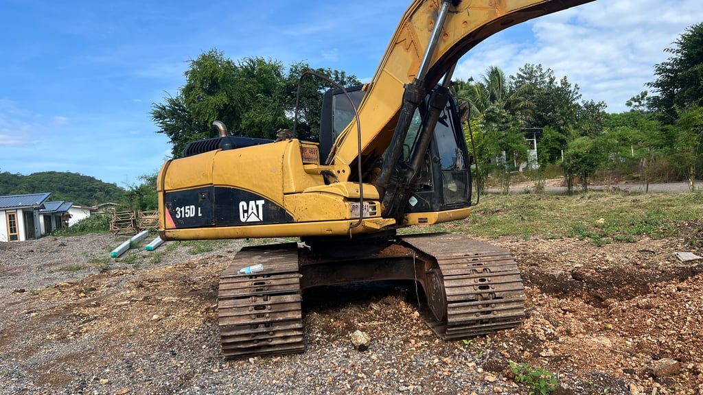 ขายรถแบคโฮcat315DL ขายรถแบคโฮcat315DL
