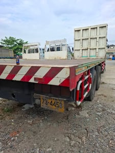 รถ 10ล้อ พื้นเรียบ  กระบะยาว 7.5เมตร รถจดทะเบียนปี 2559 เครื่อง6HK ยูโร3 เครื่อง 300แรงม้า 