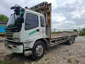 อีซูซุ เดกก้า เพลาเดียว พื้นเรียบ 7.2 เมตร เครื่อง 6HE1 230แรงม้า