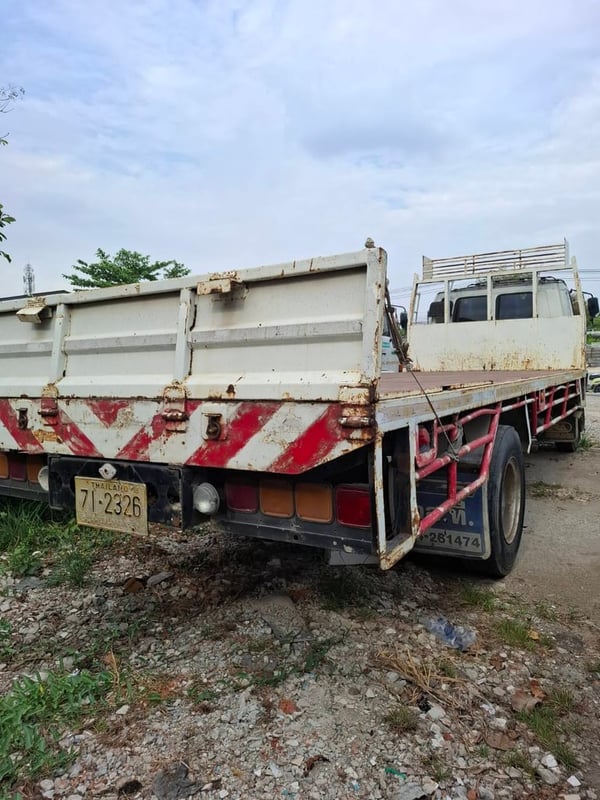 รถ 6ล้อ มือสอง อีซูซุ กะบะพื้นเรียบ ยาว7.2ม. เครื่อง 6HE1 195 แรงม้า ปี 2538 เดิมเดิม ใช้งานดี รถ 6ล้อ มือสอง อีซูซุ กะบะพื้นเรียบ ยาว7.2ม. เครื่อง 6HE1 195 แรงม้า ปี 2538 เดิมเดิม ใช้งานดี