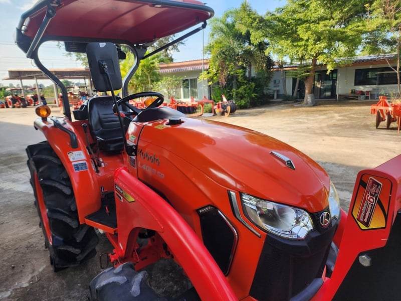 ขาย L4018SP รถปี65 ใช้งาน 1,417 ชม.เครื่องเดิมเกียร์เดิม พร้อมใช้งาน สีเดิมทั้งคัน ไม่มีรั่วซึม เล่มทะเบียนครบ 👉ราคา 335,000 บาท ผานหน้า+ผานหลัง ☎️โทร 088-8831878 ,084-5486359 🚩แยกตาเพชร อ.สนม จ.สุรินทร์ #ร้านขายรถไถมือสอง #รถไถมือสอง #รถไถคูโบต้า #เปิดค่าการมองเห็น