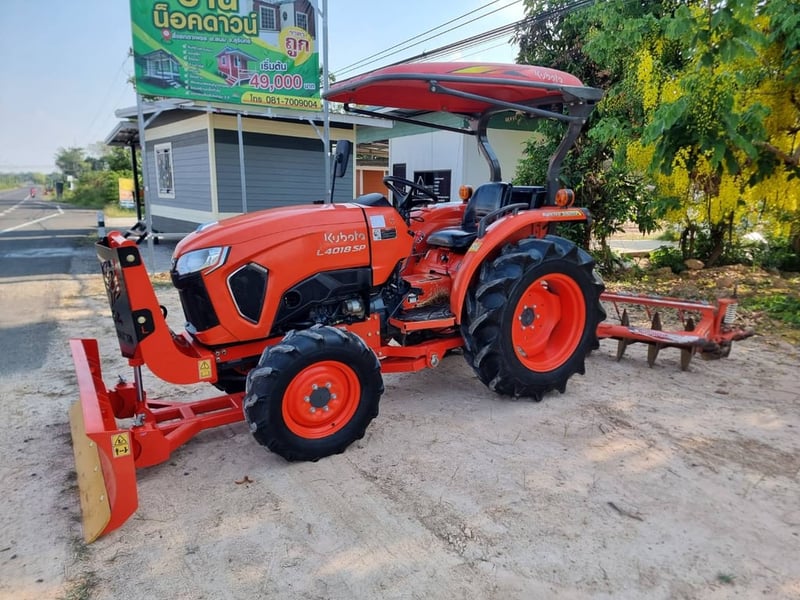 คูโบต้า L4018SP ปี65 ผานดันหน้าใหม่+ผานพรวน+โรตารี่ใหม่NASA ราคา 415,000 บาท โทร 088-8831878 ,084-5486359 แยกตาเพชร อ.สนม จ.สุรินทร์