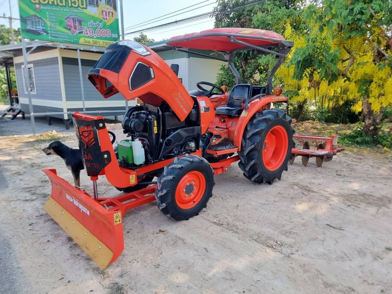 ขาย L4018SP ปี65 ใช้งานน้อย เครื่องเกียร์เดิม ใบดันหน้าใหม่ สวยพร้อมใช้งาน ราคา 358,000 บาท (ใบดันหน้าใหม่+ผานหลัง) โทร 088-8831878 ,084-5486359 แยกตาเพชร อ.สนม จ.สุรินทร์