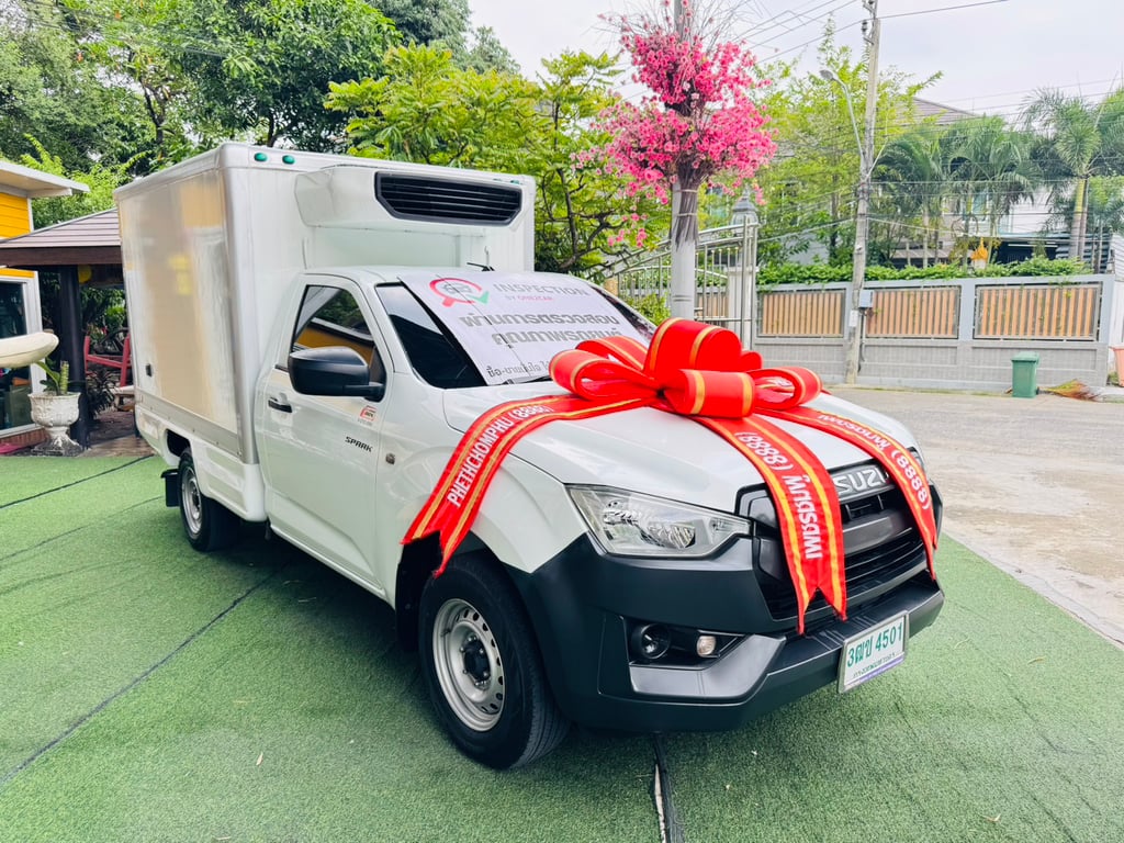 รถตู้เย็น ความเย็นติดลบ ไมล์แท้ 15,xxx กม #ISUZU D-MAX SPARK 1.9 Ddsi ปี 2021
