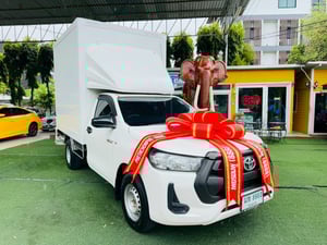 ตู้แห้ง ด้านในเป็นวัสดุ สแตนเลส ✔️สูงใน 190 ซม. ✔️เสริมแหนบ  TOYOTA REVO 2.4  ENTRY ปี 2020