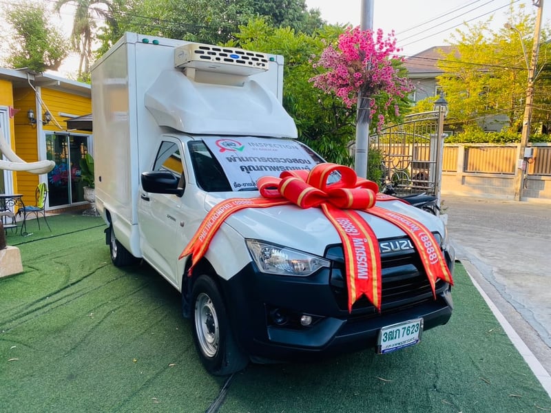 ✔️ตู้แห้ง สูงใน 200 ซม. ✔️เสริมแหนบ #TOYOTA REVO Singlecab 2.4  ENTRY ปี 2021