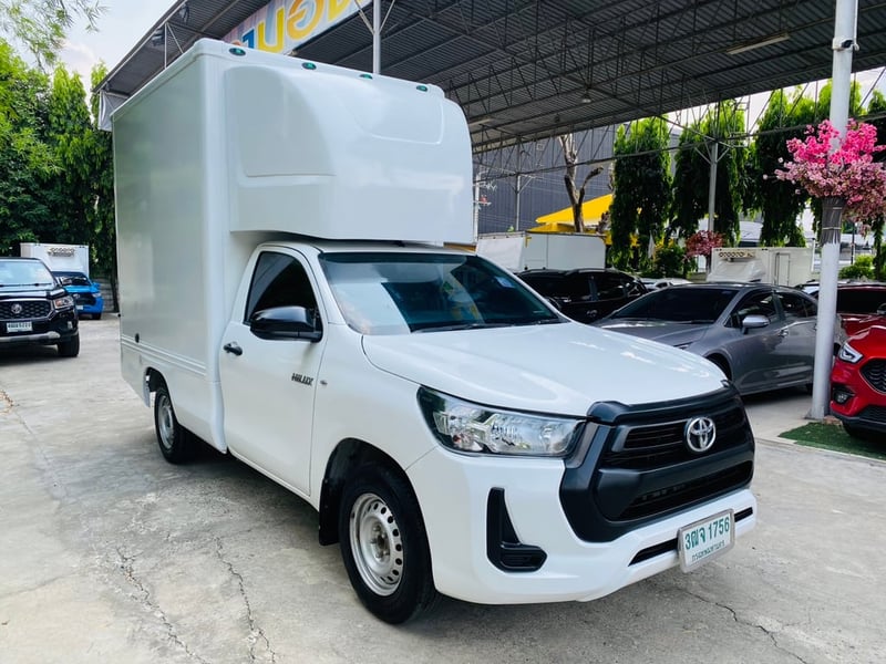 ✔️ตู้แห้ง 200 ซม. ✔️เสริมแหนบ #TOYOTA REVO Singlecab 2.4  ENTRY ปี 2021