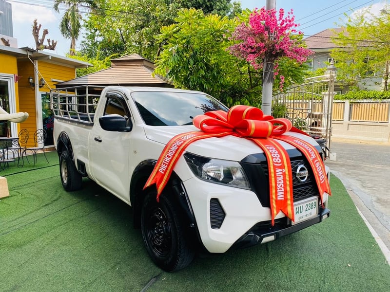 ไมล์แท้ 28,xxx กม  มีคอกพร้อมใช้งาน #NISSAN NAVARA SINGLECAB 2.5 SL ปี 2022