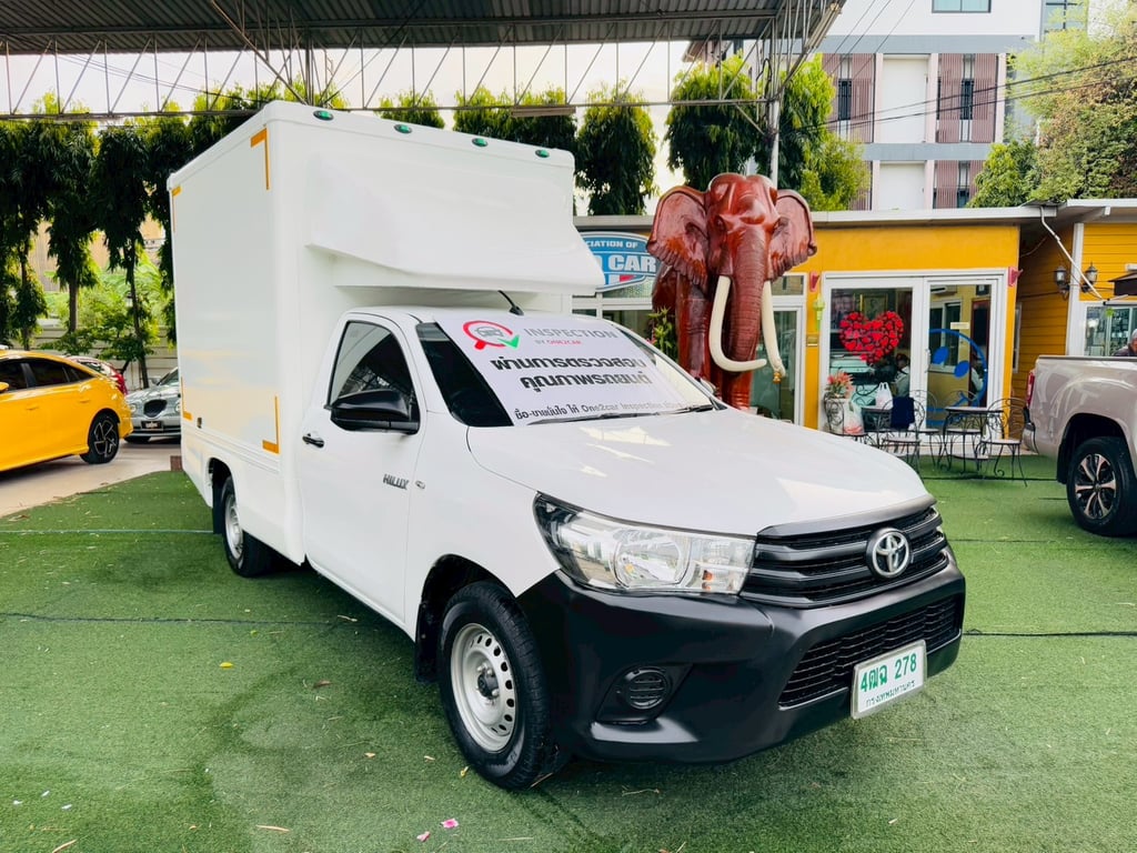 ตู้แห้ง เปิดได้2ด้าน ✔️ยางใหม่ 4 เส้น ✔️ไมล์แท้ 98,xxx กม✅TOYOTA REVO Singlecab 2.4 J Plus ปี 2019 ตู้แห้ง เปิดได้2ด้าน ✔️ยางใหม่ 4 เส้น ✔️ไมล์แท้ 98,xxx กม✅TOYOTA REVO Singlecab 2.4 J Plus ปี 2019