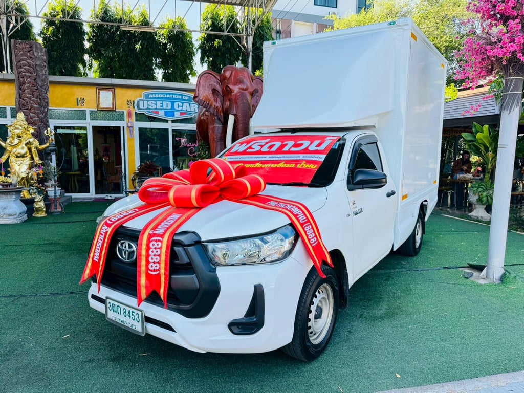 ตู้แห้ง 180 ซม. ✔️เสริมแหนบ #TOYOTA REVO Singlecab 2.4  ENTRY ปี 2022