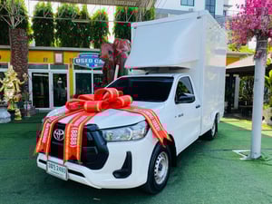 ✔️ตู้แห้ง สูงใน 195 ซม. ✔️เสริมแหนบ #TOYOTA REVO Singlecab 2.4 ENTRY ปี 2021 ✔️ตู้แห้ง สูงใน 195 ซม. ✔️เสริมแหนบ #TOYOTA REVO Singlecab 2.4 ENTRY ปี 2021