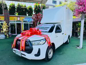 ✔️ตู้แห้ง สูงใน 180 ซม. ✔️เสริมแหนบ #TOYOTA REVO Singlecab 2.4  ENTRY ปี 2022