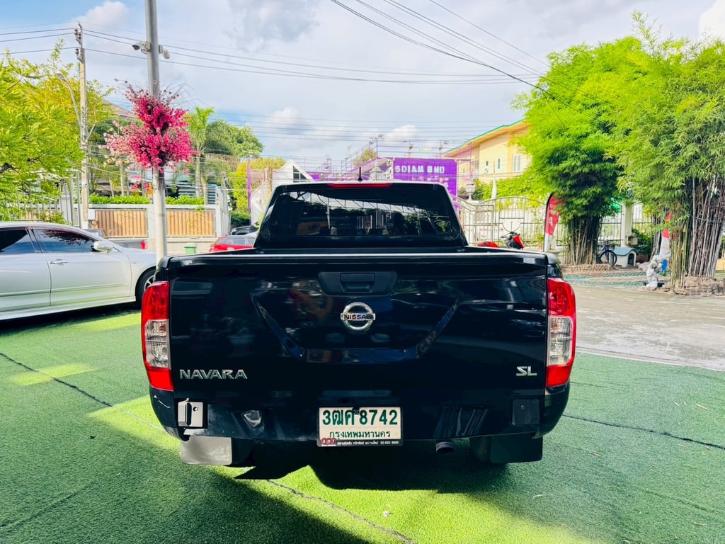 ออกรถ 0 บาท ไมล์แท้ 49,xxx กม #NISSAN NAVARA CAB 2.5 SL ปี 2023