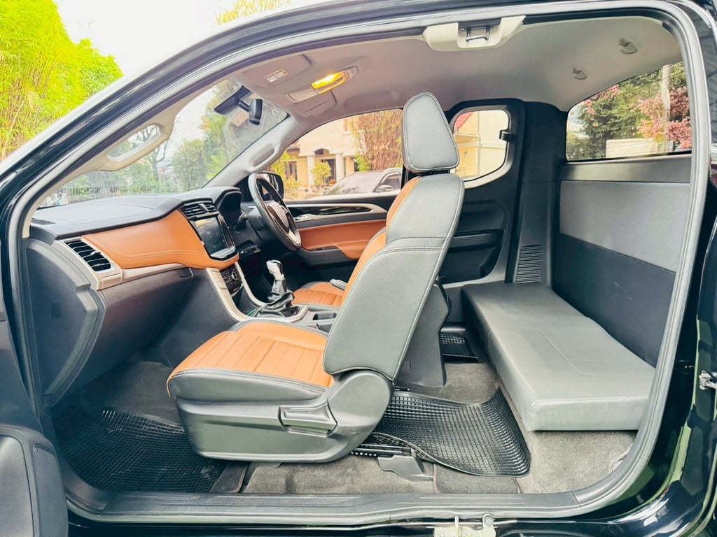 ✔️วิ่งน้อย 34,xxx กม #MG EXTENDER GIANTCAB 2.0 GRAND X  ปี 2022