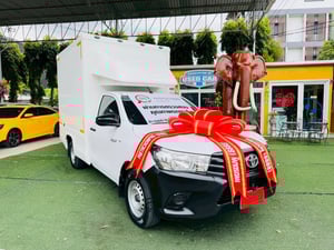 ตู้แห้ง เปิดได้2ด้าน ✔️ยางใหม่ 4 เส้น ✔️ไมล์แท้ 98,xxx กม TOYOTA REVO Singlecab 2.4 J Plus ปี 2019