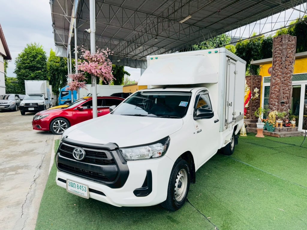 ตู้แห้ง เปิดได้ 2 ด้าน✔️สูงใน 150 ซม #TOYOTA REVO Singlecab 2.4  ENTRY ปี 2022