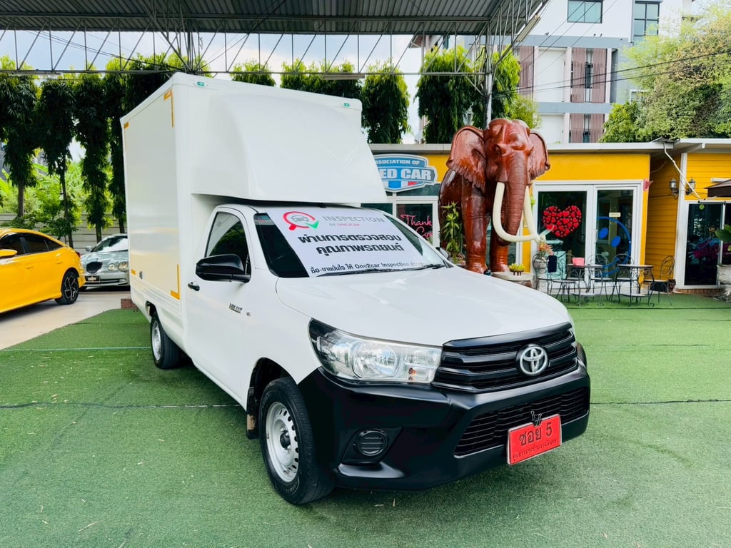 ✔️ไมล์แท้ 58,xxx กม ✔️ตู้แห้ง สูง 180 ซม #TOYOTA REVO Singlecab 2.4 J Plus ปี 2019 ✔️ไมล์แท้ 58,xxx กม ✔️ตู้แห้ง สูง 180 ซม #TOYOTA REVO Singlecab 2.4 J Plus ปี 2019