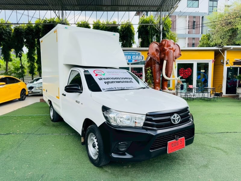 ✔️ไมล์แท้ 58,xxx กม ✔️ตู้แห้ง สูง 180 ซม #TOYOTA REVO Singlecab 2.4 J Plus ปี 2019