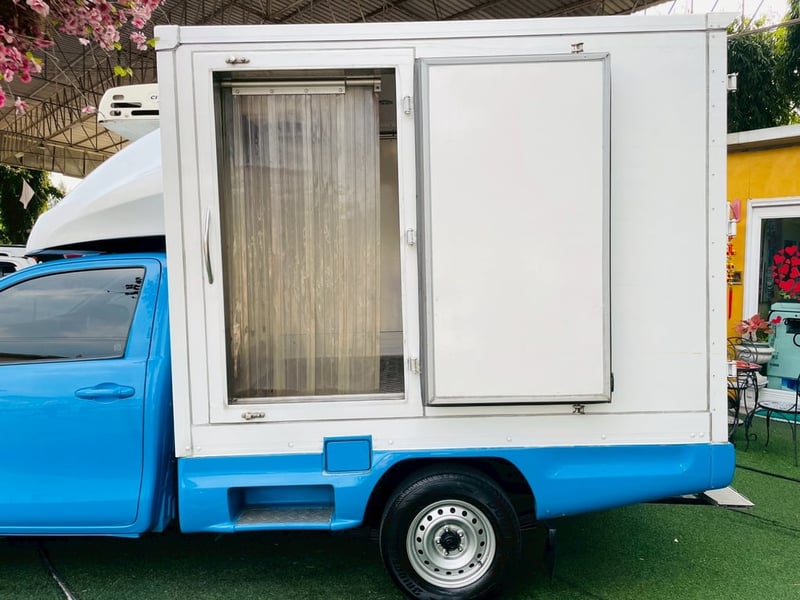 ☑️รถตู้เย็น เสริมแหนบ✔️#TOYOTA REVO Singlecab 2.4  ENTRY ปี 2021
