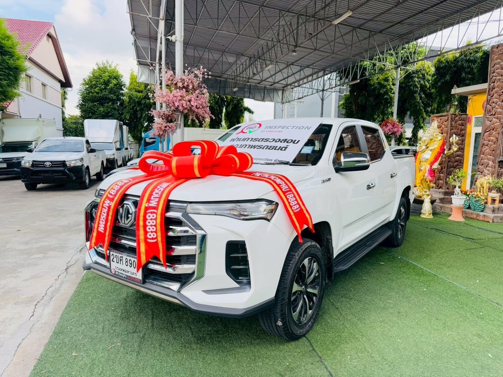 ไมล์แท้ 22,xxx กม เกียร์ออโต้ #MG EXTENDER 4 ประตู 2.0 GRAND X i-Smart ปี 2022