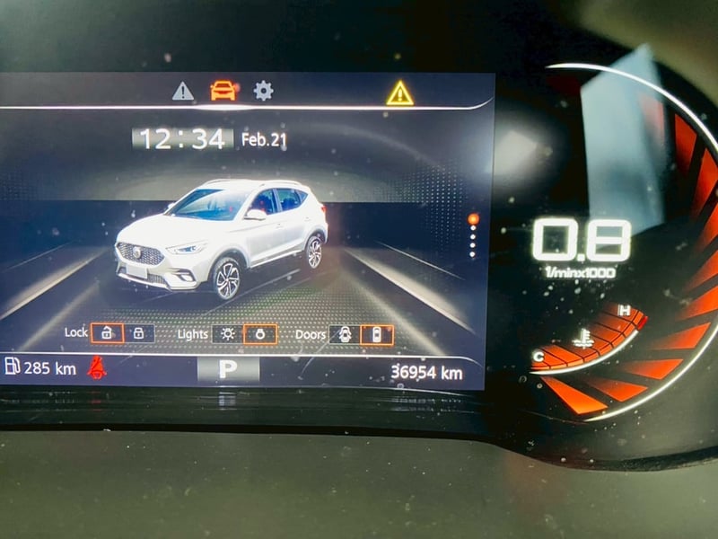 ✅TOP #MG ZS 1.5V SUNROOF i-Smart ปี 2025 ไมล์แท้ 36,xxx กม
