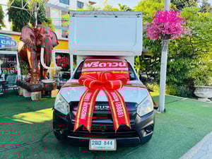 ตู้แห้ง + ลิฟท์ยกฝาท้าย ไฮดรอลิกส์ #ISUZU D-MAX SPARK 1.9 Ddsi ปี 2020