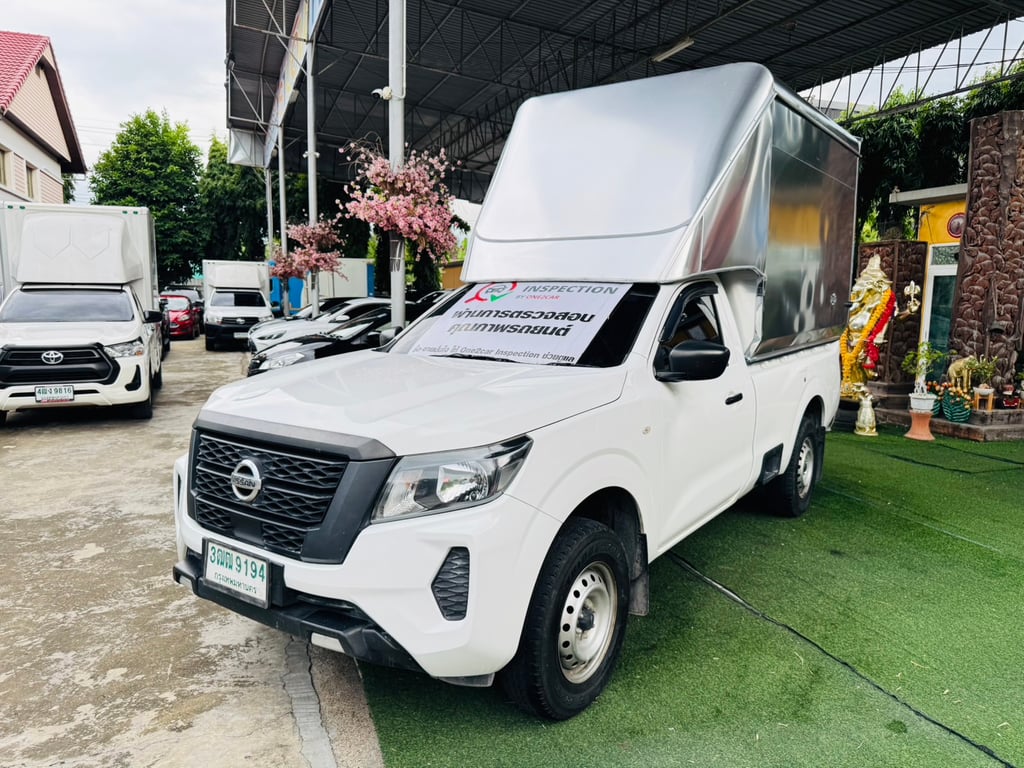 ฟรี✔️ หลังคาอลูมิเนียมใหม่  สูง 210 ซม.#NISSAN NAVARA SINGLECAB 2.5 SL ปี 2021