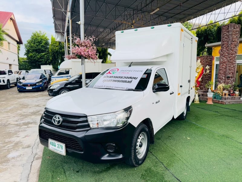 ตู้แห้ง เปิดได้2ด้าน ✔️ยางใหม่ 4 เส้น ✔️ไมล์แท้ 98,xxx กม✅TOYOTA REVO Singlecab 2.4 J Plus ปี 2019