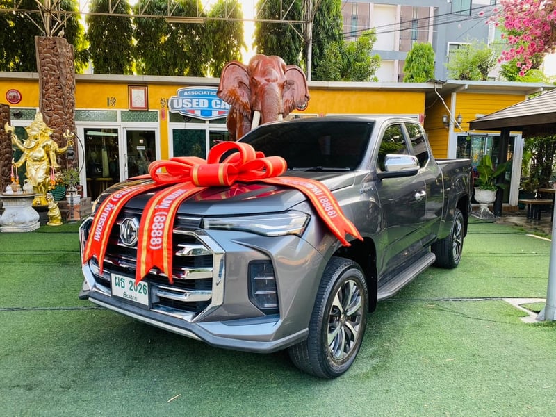 ไมล์แท้ 75,xxx km #MG EXTENDER GIANTCAB 2.0 GRAND X  ปี 2022