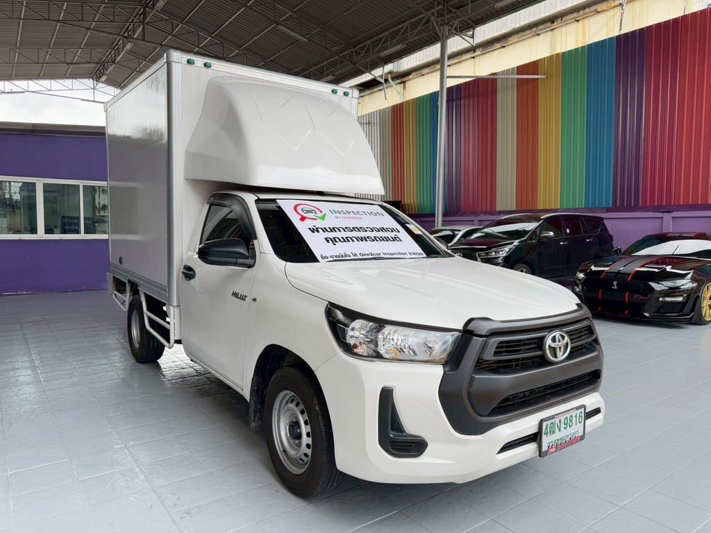 ✅ตู้แห้ง สูง 180 ซม. เสริมแหนบ #TOYOTA REVO ตอนเดียว 2.4 ENTRY ปี 2024 ✅ตู้แห้ง สูง 180 ซม. เสริมแหนบ #TOYOTA REVO ตอนเดียว 2.4 ENTRY ปี 2024
