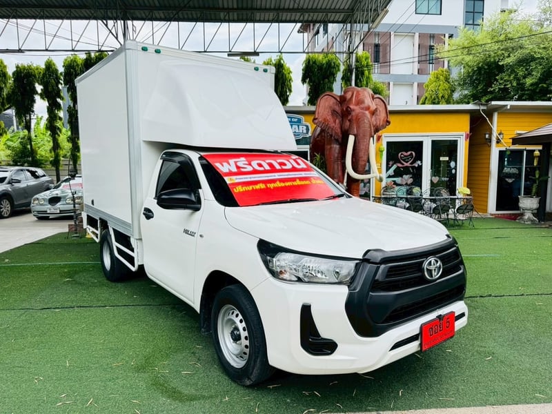 ✅ตู้แห้ง เสริมแหนบ #รถมือสองTOYOTA REVO ตอนเดียว 2.4 ENTRY  ปี 2024