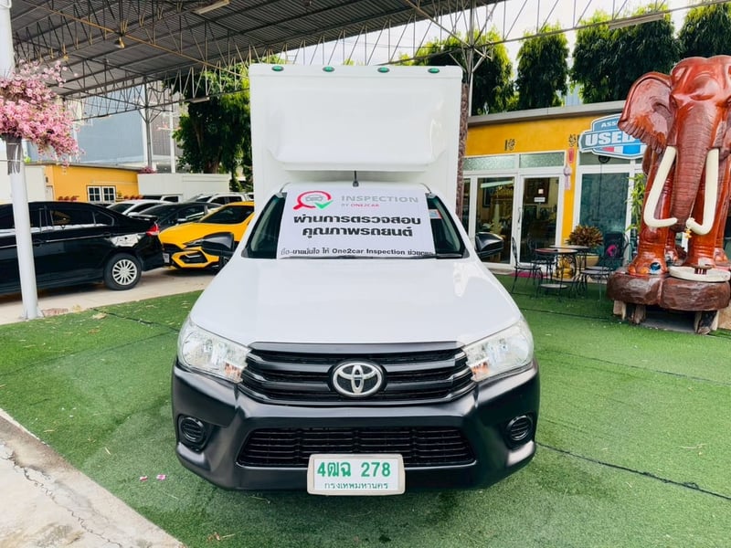 ตู้แห้ง เปิดได้2ด้าน ✔️ยางใหม่ 4 เส้น ✔️ไมล์แท้ 98,xxx กม✅TOYOTA REVO Singlecab 2.4 J Plus ปี 2019