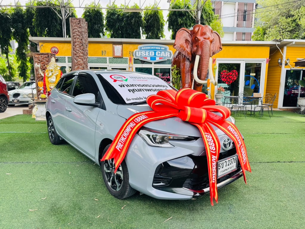 ไมล์น้อย 4,xxx กม #TOYOTA YARIS 1.2 SPORT ปี 2024