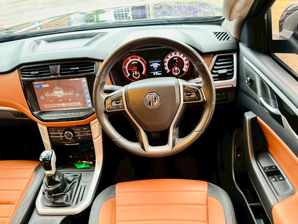 ✔️วิ่งน้อย 34,xxx กม #MG EXTENDER GIANTCAB 2.0 GRAND X  ปี 2022