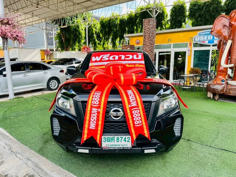 ออกรถ 0 บาท ไมล์แท้ 49,xxx กม #NISSAN NAVARA CAB 2.5 SL ปี 2023