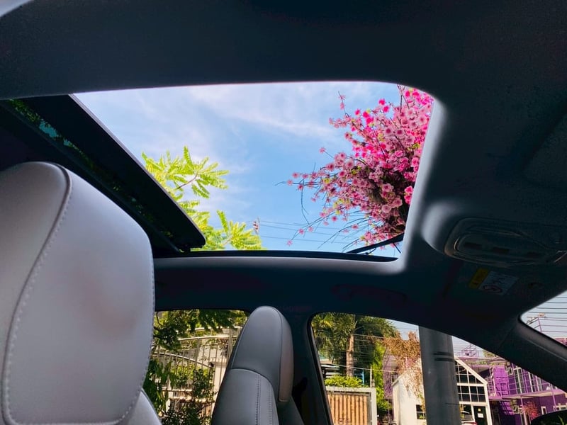 ☑️ไมล์แท้ 12,xxx กม #MG HS 1.5 X SUNROOF i-Smart ปี 2025