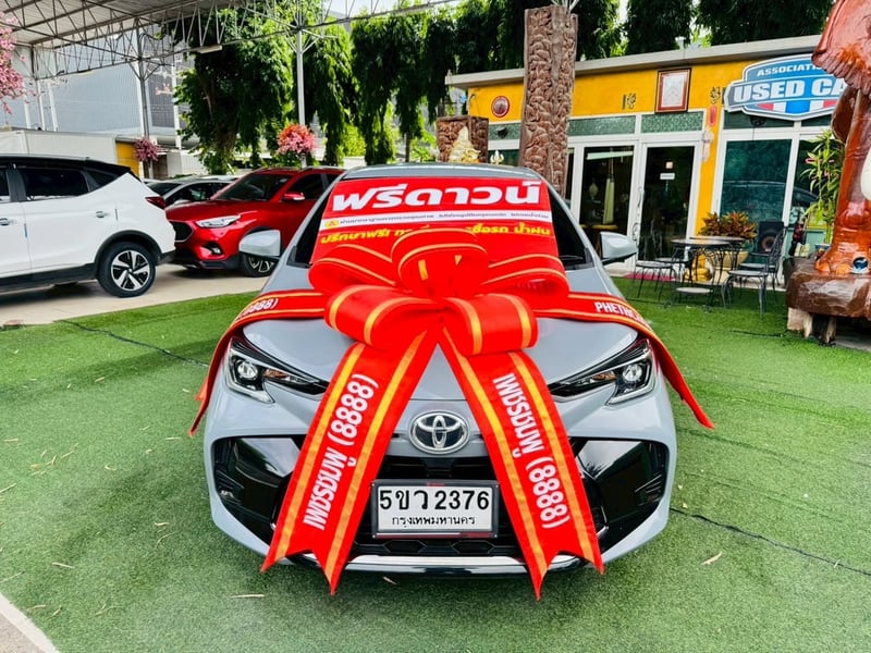 ไมล์แท้ 4,xxx กม  สภาพป้ายแดง! #TOYOTA YARIS 1.2 SPORT ปี 2024