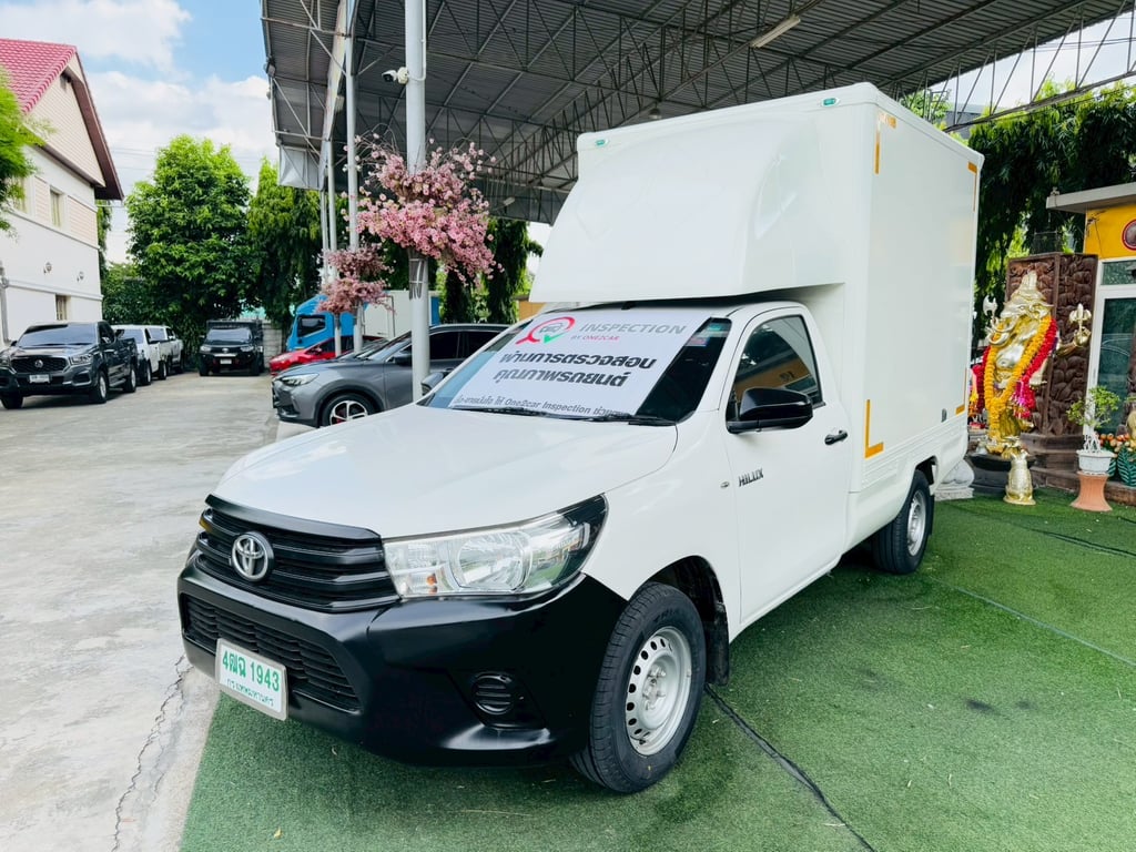 ตู้แห้ง สูง 180 ซม ✔️ไมล์แท้ 58,xxx กม ✔️ยางใหม่ 4 เส้น #TOYOTA REVO Singlecab 2.4 J Plus ปี 2019 ตู้แห้ง สูง 180 ซม ✔️ไมล์แท้ 58,xxx กม ✔️ยางใหม่ 4 เส้น #TOYOTA REVO Singlecab 2.4 J Plus ปี 2019