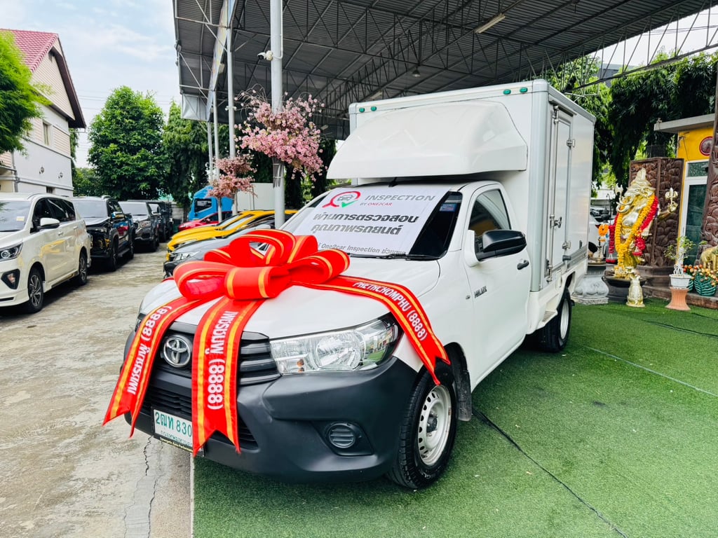 ไมล์น้อย 91,xxx กม ตู้แห้ง สูง 150 ซม✔️#TOYOTA REVO Singlecab 2.4 J Plus ปี 2018 ไมล์น้อย 91,xxx กม ตู้แห้ง สูง 150 ซม✔️#TOYOTA REVO Singlecab 2.4 J Plus ปี 2018