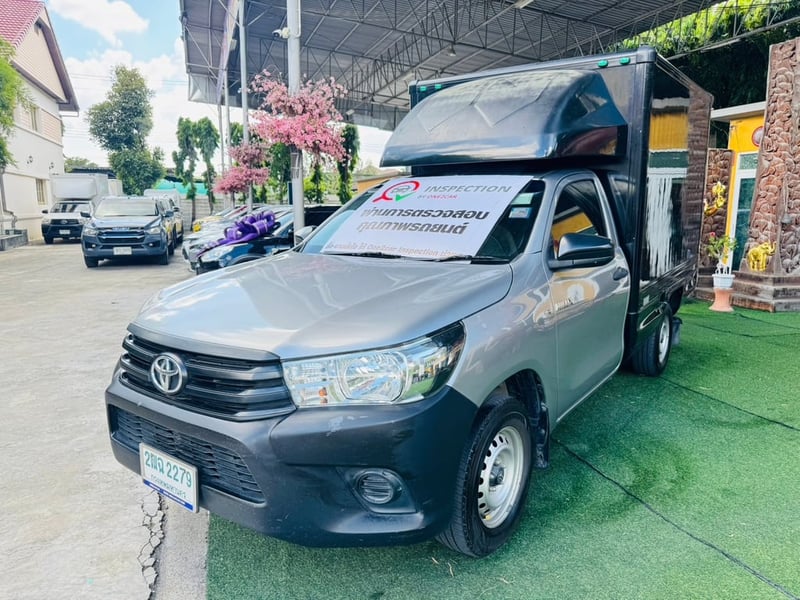 ✔️ตู้แห้ง ✔️ เสริมแหนบแล้ว #TOYOTA REVO SINGLECAB 2.4 J Plus ปี 2017