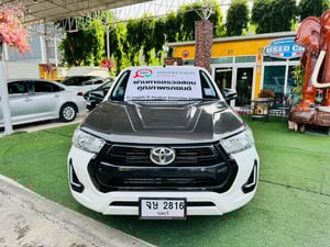 เกียร์ออโต้  รับประกันไมล์แท้ 22,xxx กม #TOYOTA  Hilux Revo Doublecab 2.4 Enty Z edition AUTO ปี 2024