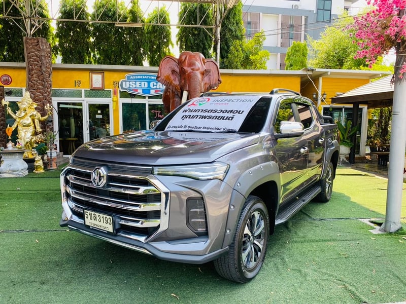 ✔️ไมล์แท้ 10,xxx กม เกียร์ออโต้ #MG EXTENDER DOUBLE CAB 2.0 GRAND X ปี 2024