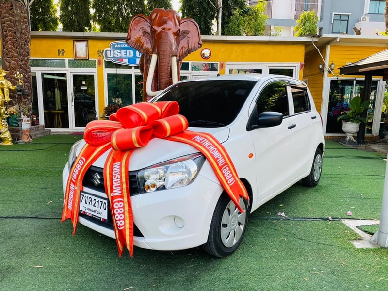 ไมล์แท้ 32,xxx กม #SUZUKI  CELERIO 1.0 GL CVT ปี 2023