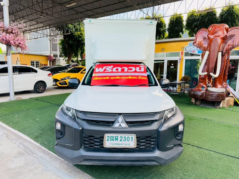 ✔️ตู้แห้ง เสริมแหนบ #MITSUBISHI TRITON SINGLE 2.5 GL ปี 2020
