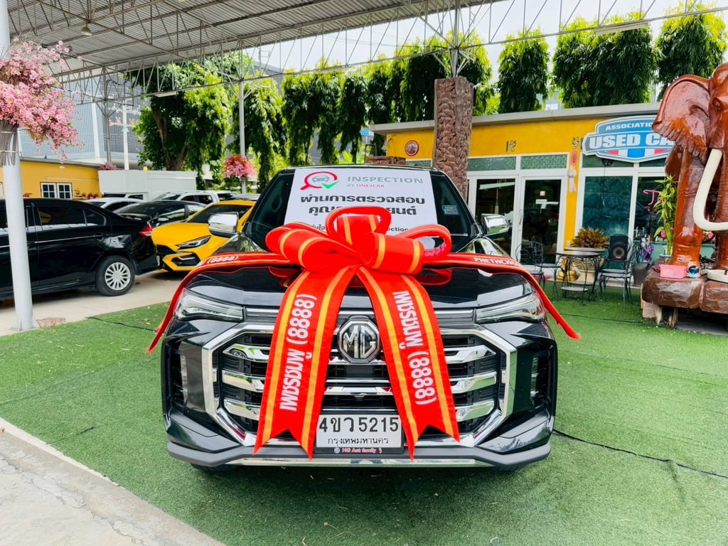 บุ๊คเซอร์วิสครบ กุญแจสำรองครบ #MG EXTENDER 4 ประตู 2.0 GRAND X i-Smart ปี 2023