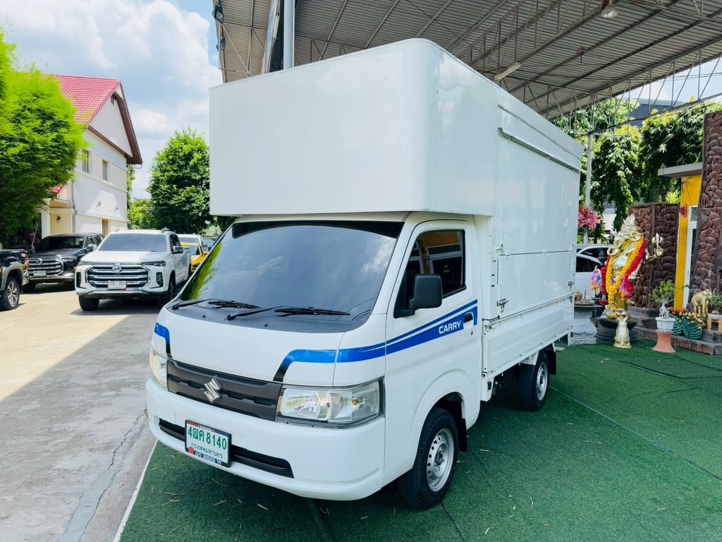 ไมล์น้อย 1,xxx กม มีระบบไฟแล้ว #SUZUKI CARRY 1.5 L ปี 2025 ไมล์น้อย 1,xxx กม มีระบบไฟแล้ว #SUZUKI CARRY 1.5 L ปี 2025
