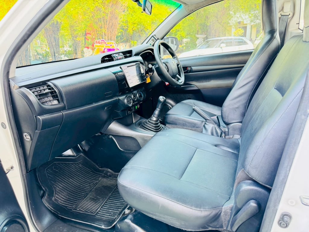  กระบะพื้นเรียบเปิดได้ 3 ด้าน ไมล์น้อย 91,xxx กม✔️ TOYOTA REVO Singlecab 2.4 J Plus ปี 2018