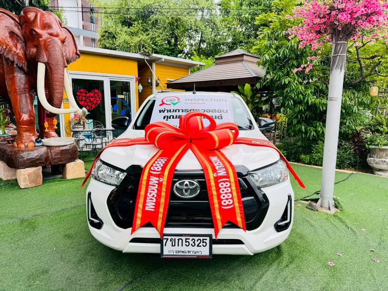 เกียร์ออโต้  ไมล์แท้ 22,xxx กม #TOYOTA  Hilux Revo Doublecab 2.4 Entry Z edition AUTO ปี 2024